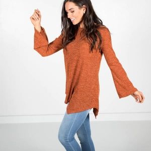 Elayna Orange Sweater